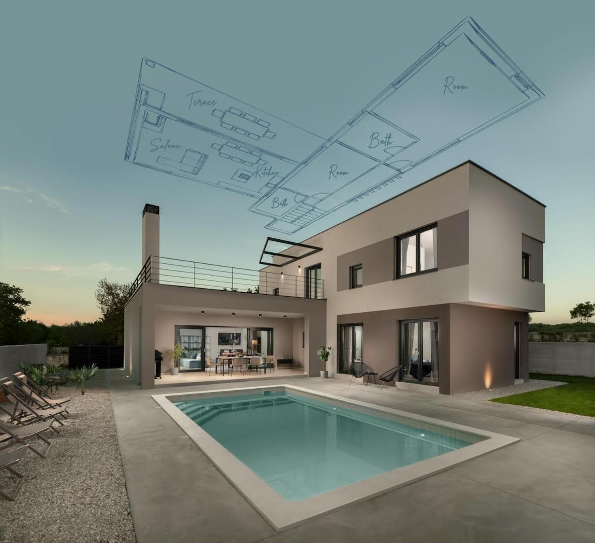 Villa 45 Vodnjan Exterior foto